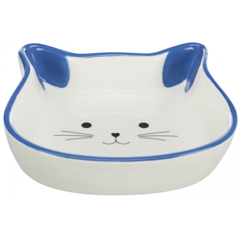 Miska ceramiczna-głowa kota 0,25ml 12cm TR *