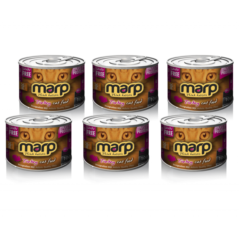 Marp Holistic Cat Turkey konserwa 6x200g