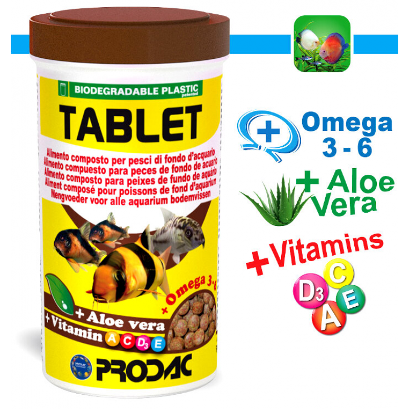 Pokarm dla ryb Nutron Prodac Tablet 100ml 60g