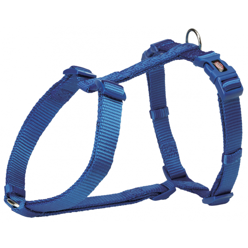 PREMIUM szelki H XS-S 30-44 cm/10 mm, niebieskie