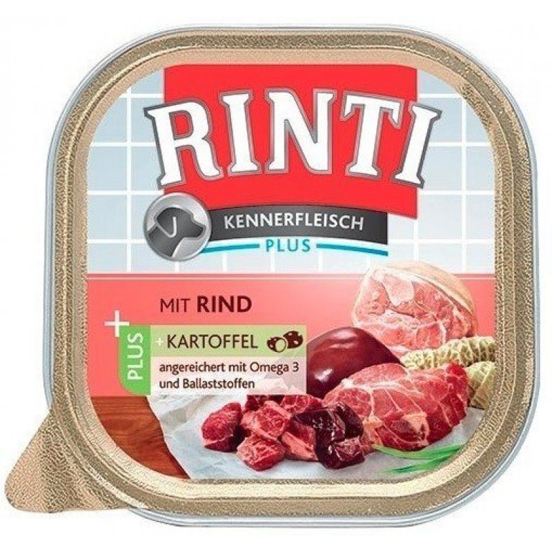 Rinti Dog wołowina + ziemniaki 300g
