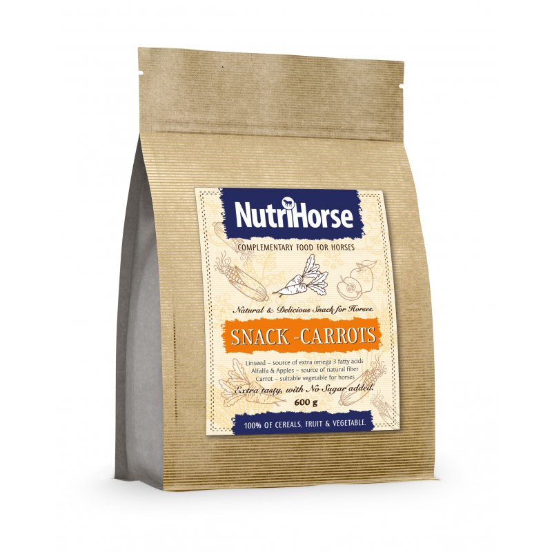 Nutri Horse Snack-Carrot 600g