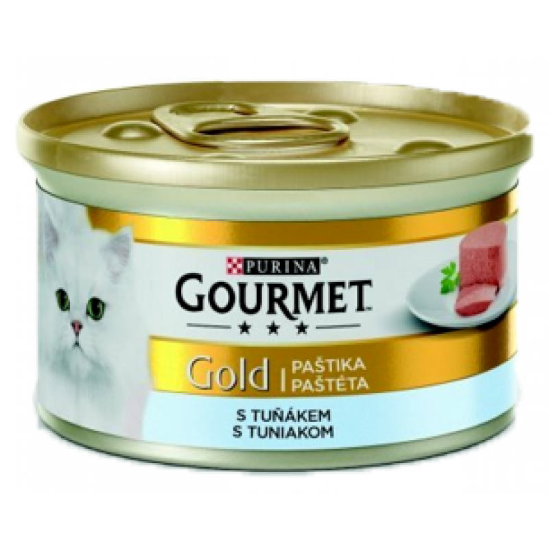 Pasztet z tuńczyka Gourmet Gold Cat 85g