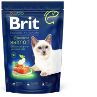 Brit Premium Cat by Nature Sterilized Salmon 1,5kg