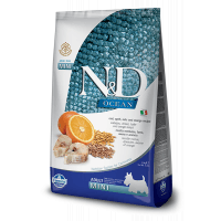 Farmina N&D OCEAN DOG LG Adult Mini Codfish & Orange 800g