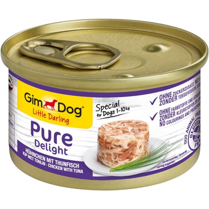 Gimdog kons. Pure Delight Kurczak Z Tuńczykiem 85g