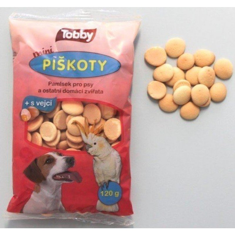 Ciastka TOBBY dla psów MINI 120g