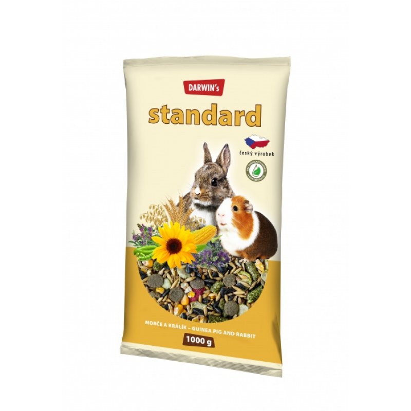 Świnka morska Darwina, królik standard 1kg
