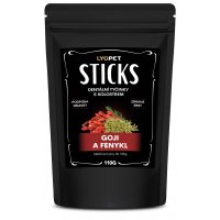 LYOPET STICKS GOJI I FENICKLE - Batony dentystyczne z siarą MINI 110 g