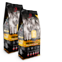 2x Alpha Spirit The Only One Dog Poultry 12 kg