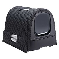 Curver WC Kot Rattan Rattan 39x39x51cm Antracyt