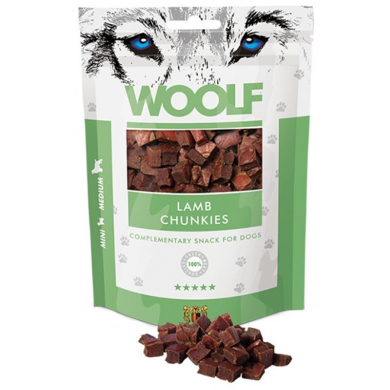 WOOLF Jagnięcina w kawałkach 100g