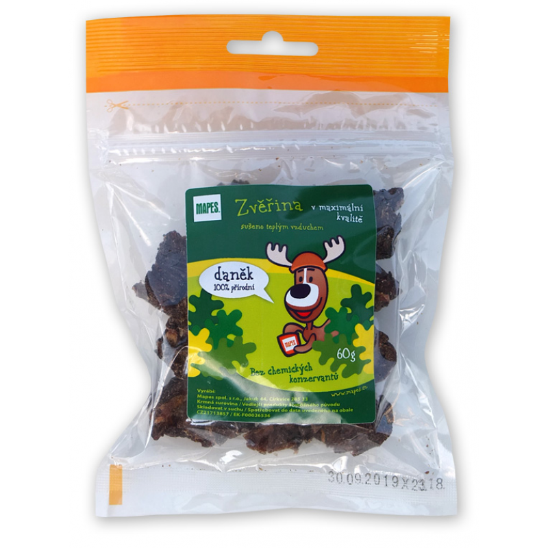 Suszony Przysmak MAPES Dziczyzna z daniela 60g