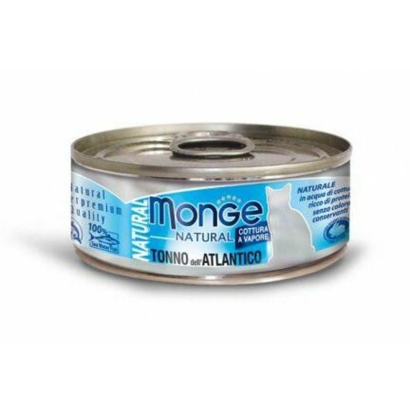 MONGE NATURAL CAT - konserwa tuńczyk 80g