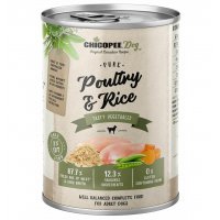 Chicopee Dog Pure Poultry&Rice konserwa 400g