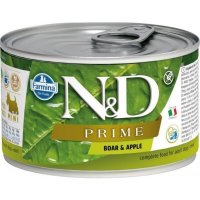 N&D DOG PRIME Adult Boar & Apple Mini 140g