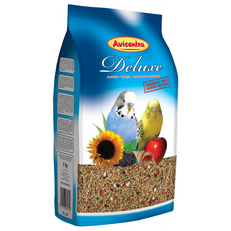 Avicentra Deluxe Papużka falista 500g