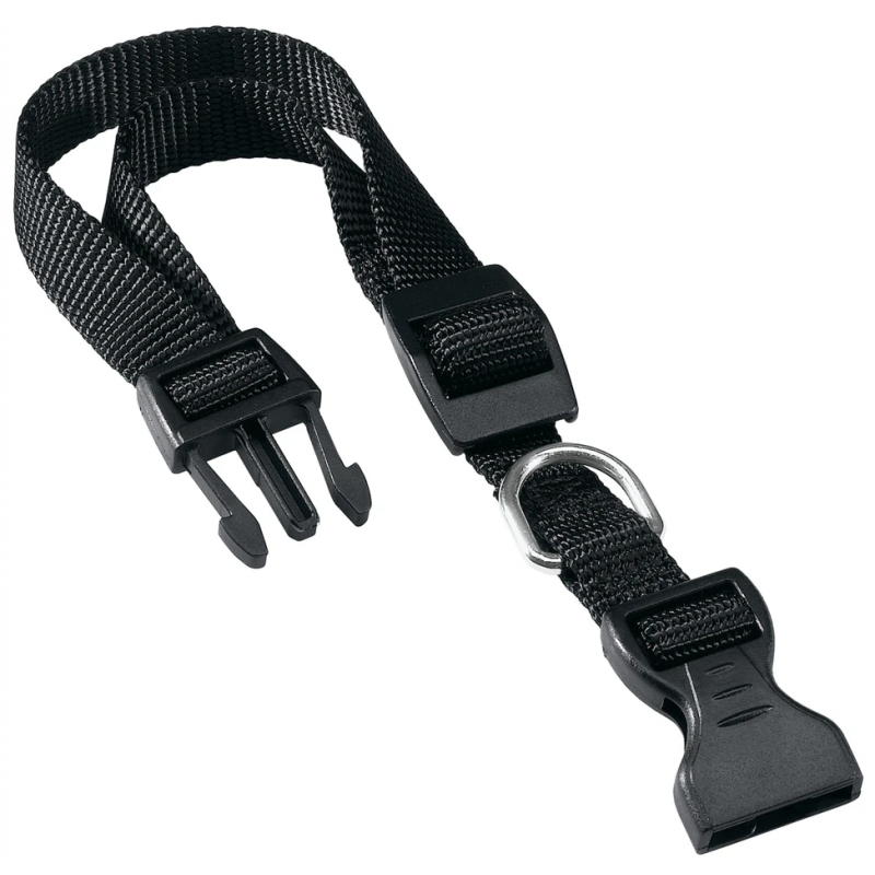 Obroża nylon CLUB C 70cm x 25mm czarna Ferplast