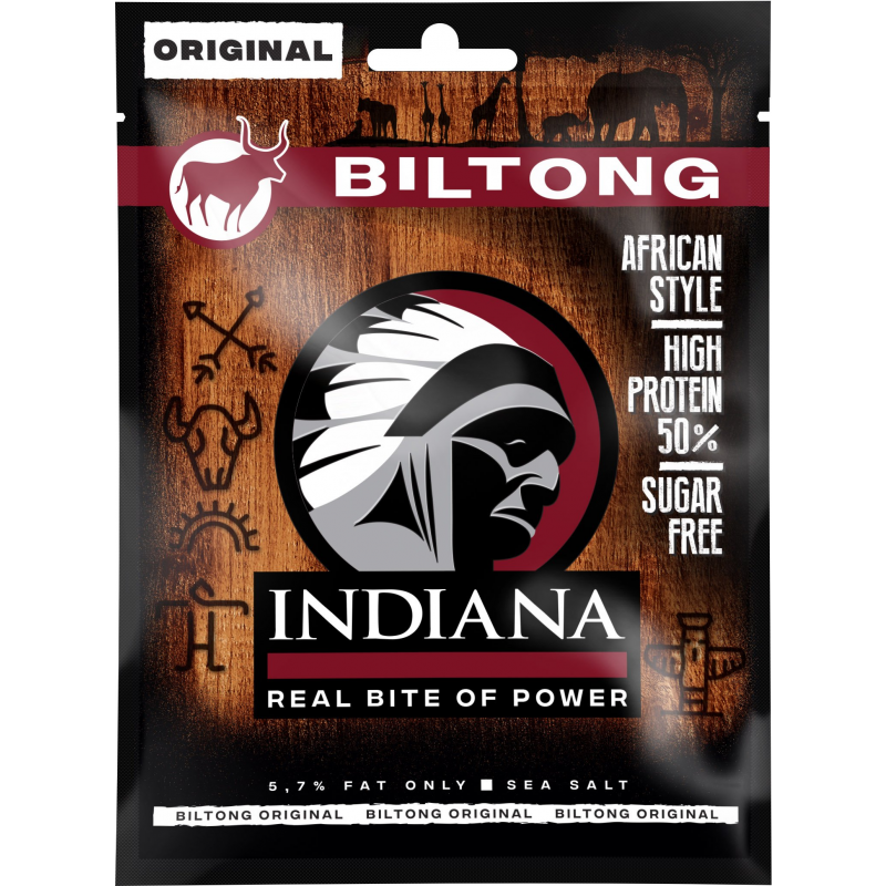 INDIANA Biltong wołowina Original 25g