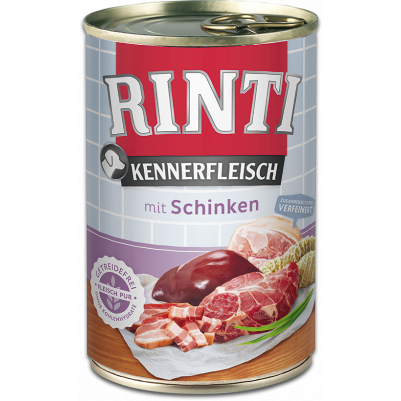 Szynka konserwowa Rinti Dog Kennerfleisch 400g