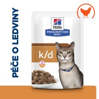 WET "BIG BOOST": Hill's Prescription Diet k/d Pielęgnacja nerek woreczek dla kot