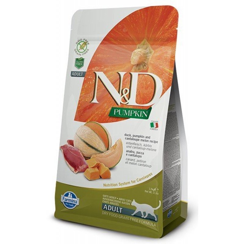 Farmina N&D Pumpkin CAT Duck & Cantaloupe melon 1,5kg