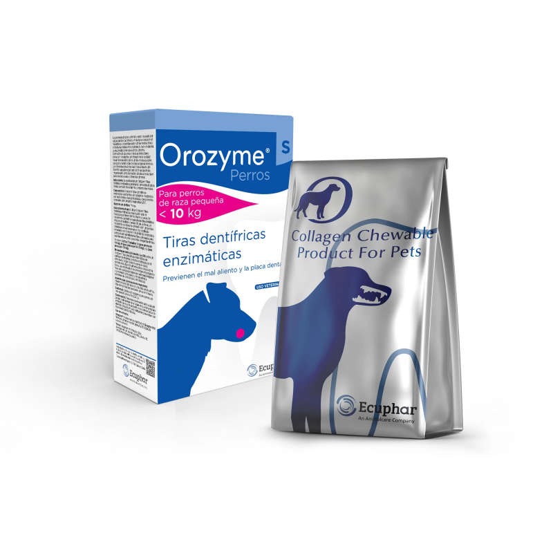 Plastry do żucia Orozyme dla psów S do 10kg (224g)