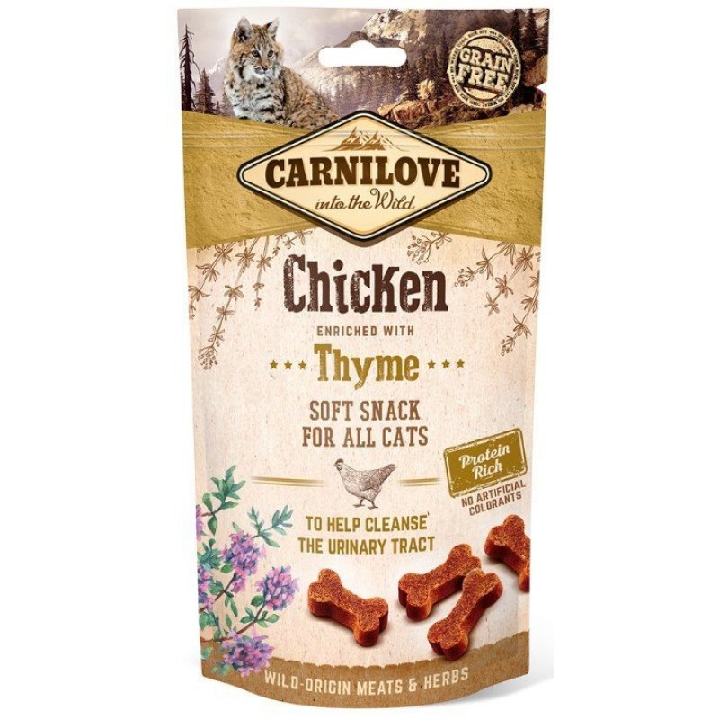 Carnilove Cat Semi Moist Snack Kurczak &amp; Tymianek 50g