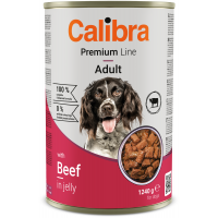 Calibra Dog Premium konz. with Beef 1240g (při odběru min. 12 ks)