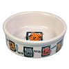 Miska ceramiczna Trixie z motywem kota 200ml 12cm