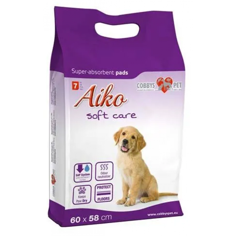 Podkładka chłonna dla psów Aiko Soft Care 60x58cm 7szt