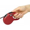 Smycz FLEXI Classic NEW L z paskiem 5m / 50kg czerwona