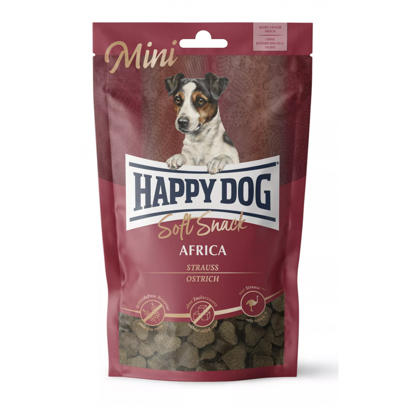 Happy Dog SENSIBLE Soft Snack Mini Africa 100g