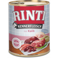 Rinti Dog Kennerfleisch cielęcina w puszce 800g