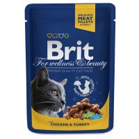 Brit Premium Cat with Chicken & Turkey 100g