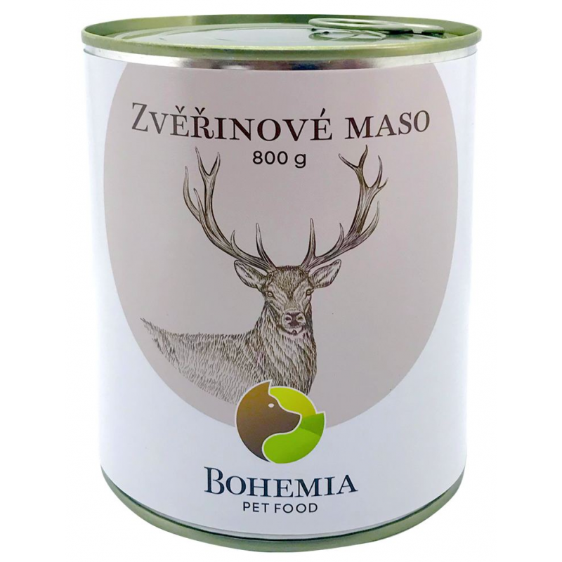 BOHEMIA Dziczyzna we własnym soku 800g