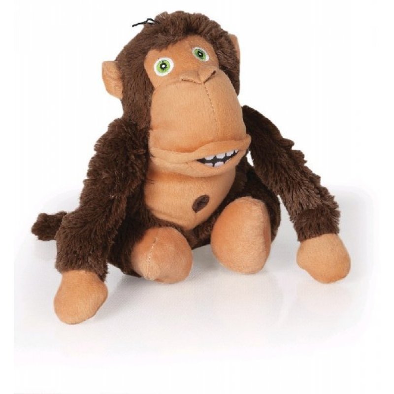 Zabawka dla psa Crazy monkey brązowa 36cm