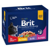 Brit Premium Cat Pocket Family Plate 1200g (12x100g)