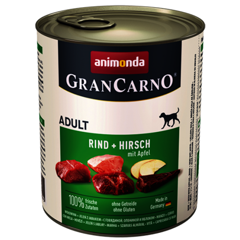 Animonda GRANCARNO Beef + Deer 800g