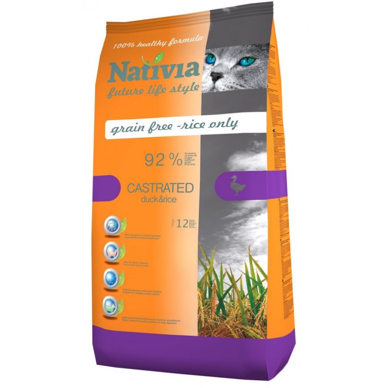 Nativia Cat Castrated 10kg