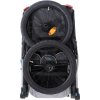 Przyczepka rowerowa z funkcją szybkiego montażu L 74 x 95 x 103/143 cm szara