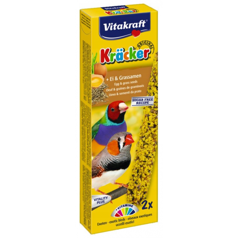 Vitakraft Bird Kräcker Exoti pałeczki do jajek 2szt
