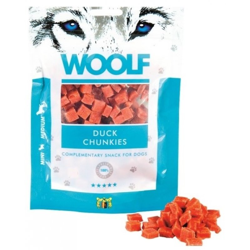WOOLF Duck Chunkies 100g