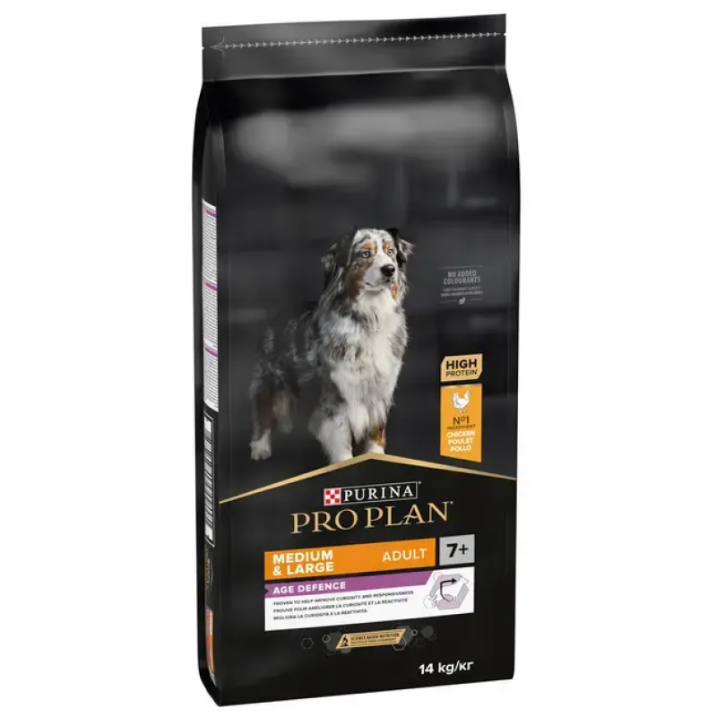 ProPlan Dog Adult 7+ Medium Large 14kg + dostawa gratis