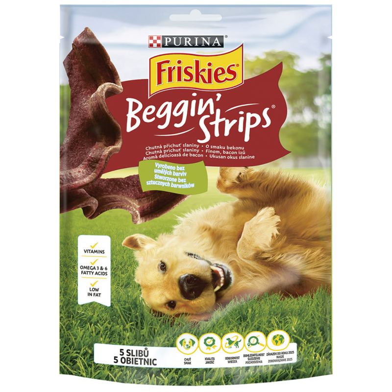 Friskies Snack Beggin Strips bacon 120g