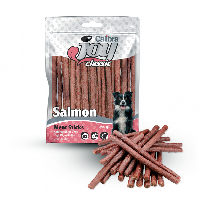 Calibra Joy Dog Classic Salmon Sticks 250g NEW
