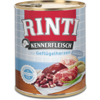 Rinti Dog Kennerfleisch konserwowane serca drobiowe 800g