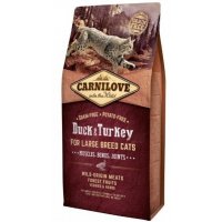 Carnilove Cat LB Duck&Turkey Muscles,Bones,Joints 6kg