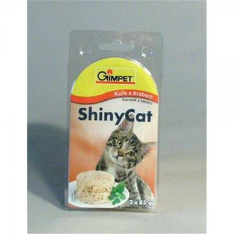 Gimpet ShinyCat Chicken 2x70g