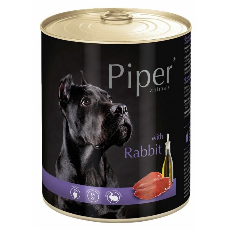 Piper Dog Can - Rabbit 800g